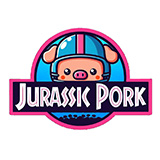 Hamar Jurassic Pork team badge